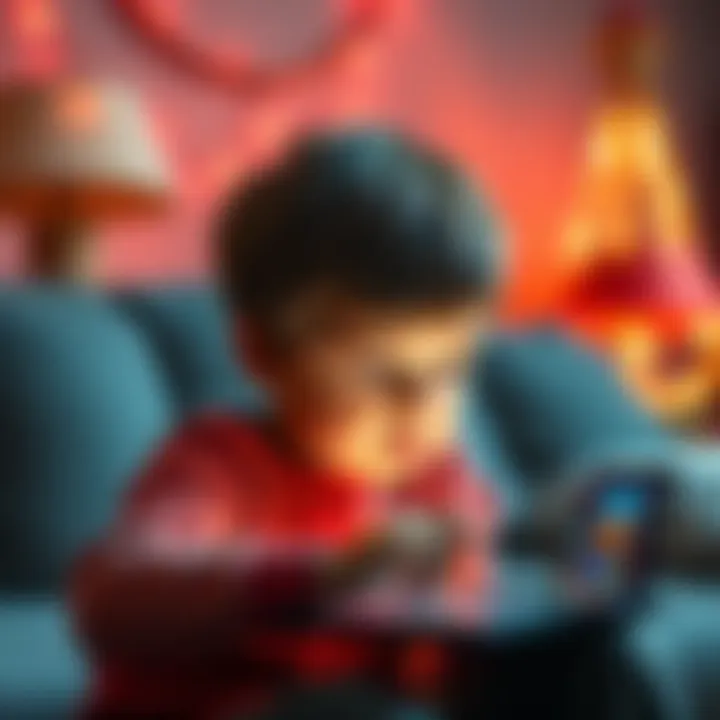 A child frustrated while trying to link a MyDisney account to Epic Games on a tablet