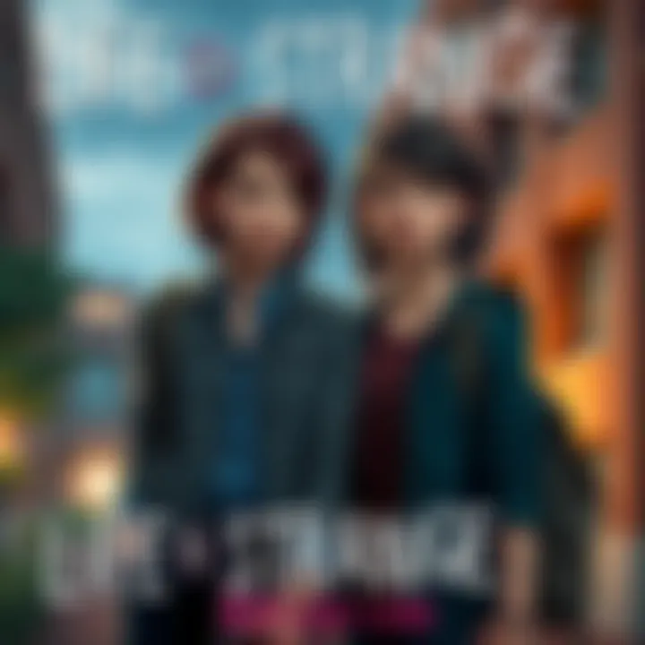 Chloe and Max stand together, looking determined, with a university background, hinting at a new adventure in Life is Strange: Reunion.