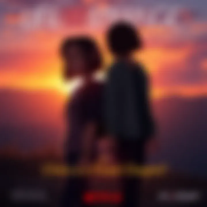 Chloe and Max standing together, looking contemplative against a sunset backdrop, reflecting their emotional journey in the game