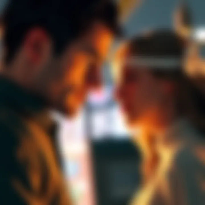 Chloe and Max discuss their complex feelings and different timelines in a tense moment.