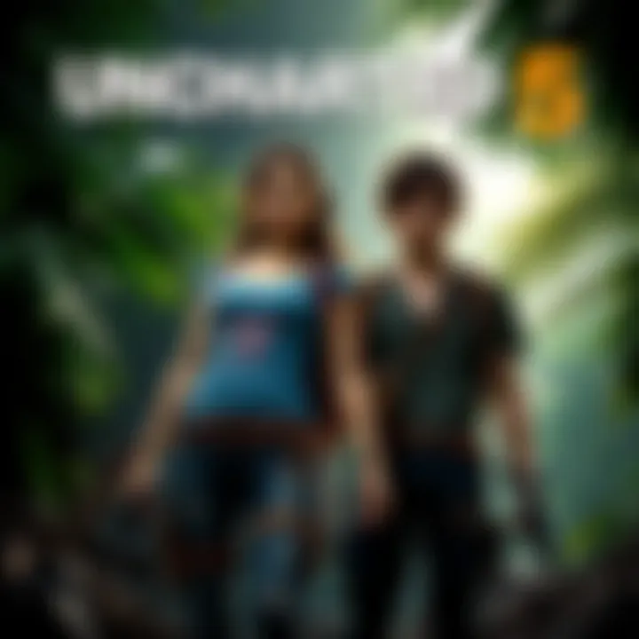 Chloe Frazer and Sam Drake standing together, ready for adventure in a jungle setting, showcasing their strong bond and teamwork.