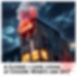 Choom Building Damage A view of damage on the Choom building, showing signs of wear and concern from the public