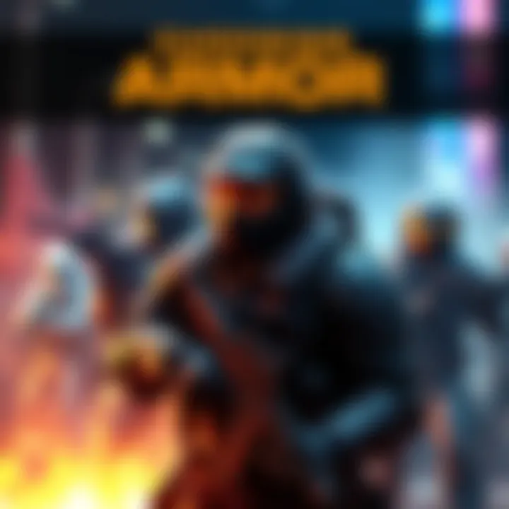 Choosing Armor in Combat A player examines different armor types while facing threats from MP5, T85, and S12K weapons.