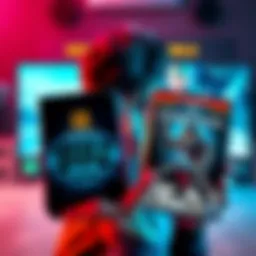 Choosing Between Two Games A player looks at two gaming boxes, one for Black Myth: Wukong featuring a mythical monkey warrior and another for Expedition 33 showcasing a futuristic space theme, pondering their choice.