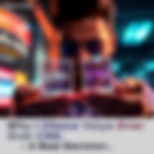 Person holding two icons representing Vaiya and CNS, pondering their choice in the digital space