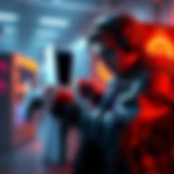 A gamer comparing the PS5 and a gaming PC while deciding on playing RE9