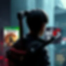 Choosing a Video Game A gamer looking at three game covers: Ronin, Wuchang, and Nioh 3, contemplating which game to play next.