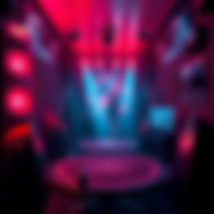 Cover art for 'Chorus of Sin' featuring vibrant colors and musical elements
