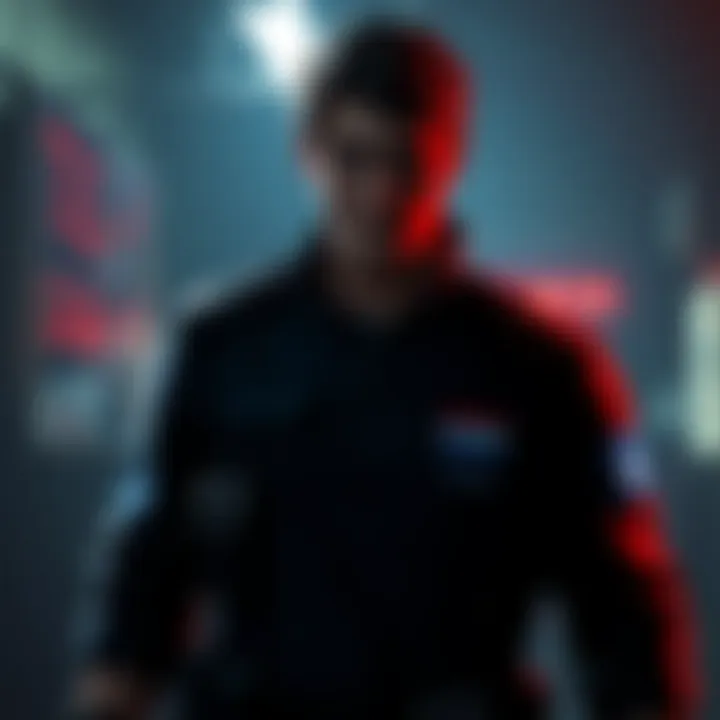 Chris from Code: Veronica Chris Redfield, a main character from Code: Veronica, stands ready for action in a dark environment, suggesting tension in the remake.