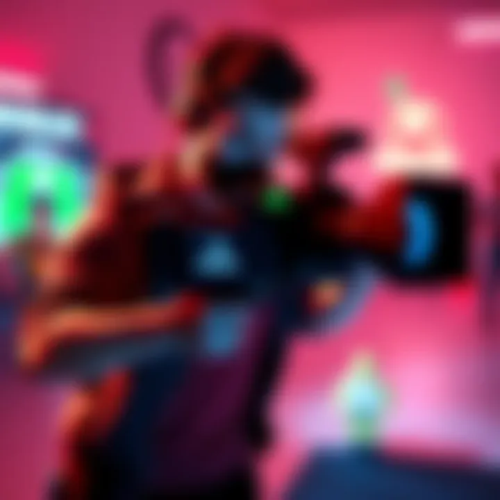 Chris Hansen filming scenes about Roblox, showcasing players and game interactions