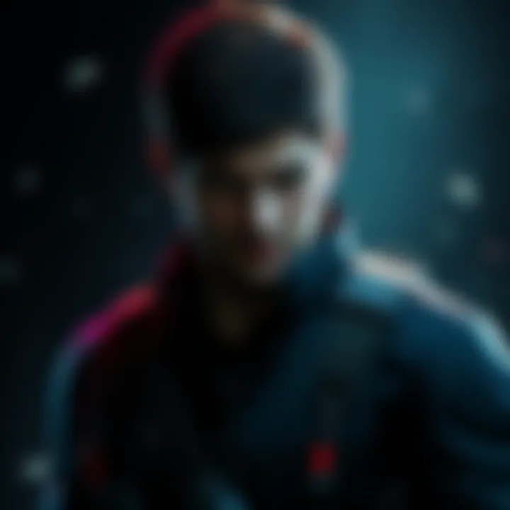 A scene showing Chris Redfield looking conflicted, with dark shadows around him, hinting at his betrayal in Resident Evil Village.