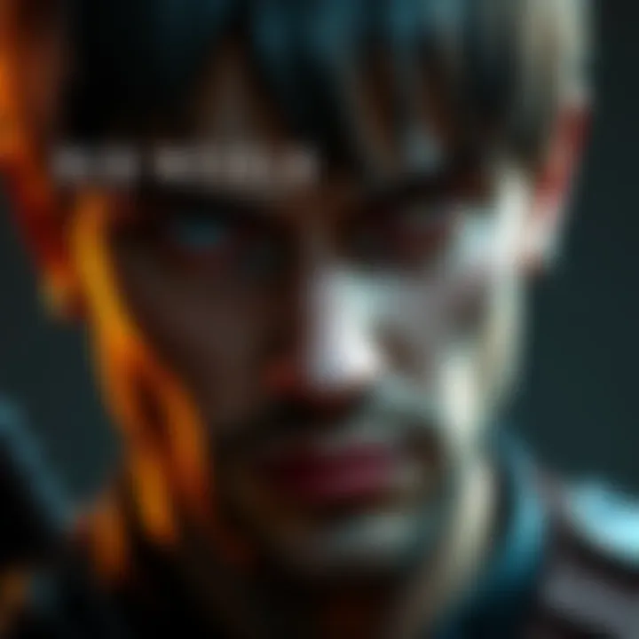Chris Redfield New Look in Resident Evil Veronica Close-up of Chris Redfield showing his new look in Resident Evil Veronica, inspired by the RE8 face model, resembling Claire.