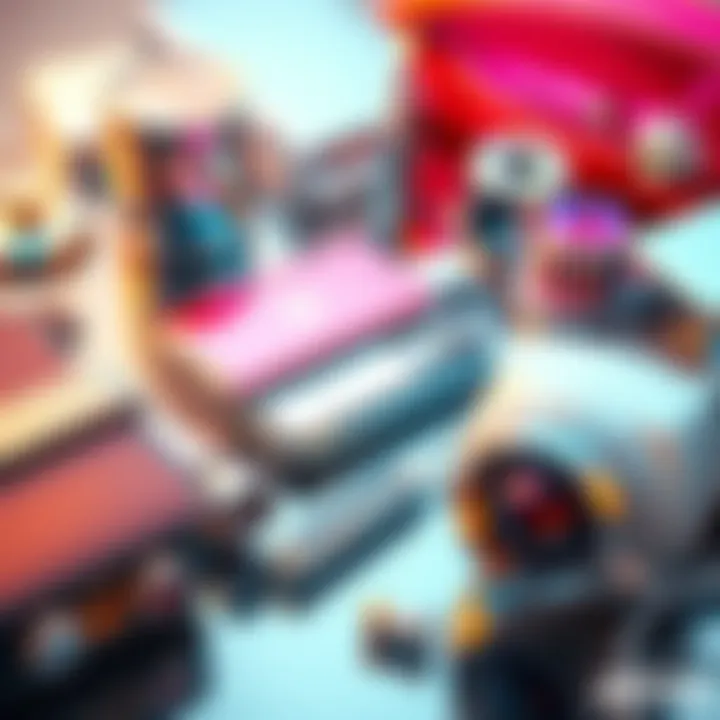 Chromed Gadgets and Accessories A collection of gadgets and accessories featuring shiny chrome finishes, showcasing their stylish and modern design.