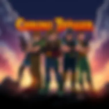 Chrono Trigger Gaming Team The iconic development team of Chrono Trigger standing together, showcasing their collaboration and passion for gaming.