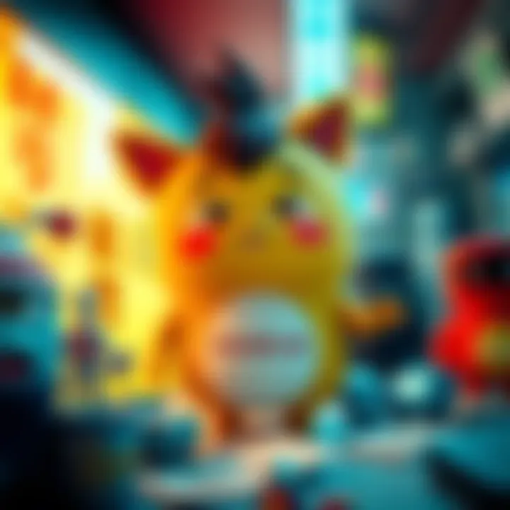 C H U N G U S Character A cute, cartoonish character representing C H U N G U S, featuring a round body and playful expression, surrounded by colorful memes and social media icons.