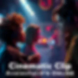 A captivating scene from the cinematic clip showcasing stunning visuals and engaging characters