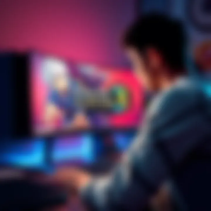 A person setting up the Citra emulator on a computer to play Monster Hunter 3 Ultimate with friends online.