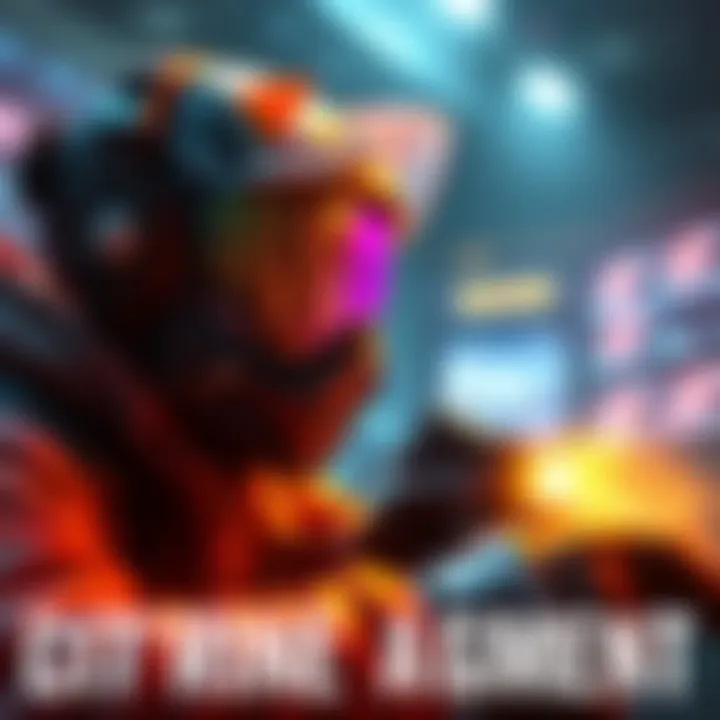 A gamer using the Citrine augment, showcasing its bright color and effects on gameplay
