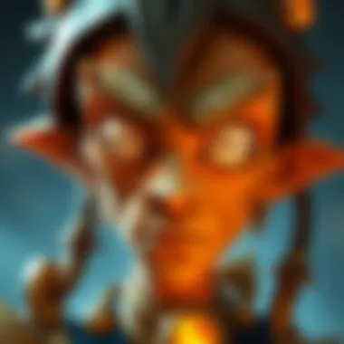 Citrine Character Design A close-up of Citrine's unique character design showing unusual features and details that cause discomfort among players.