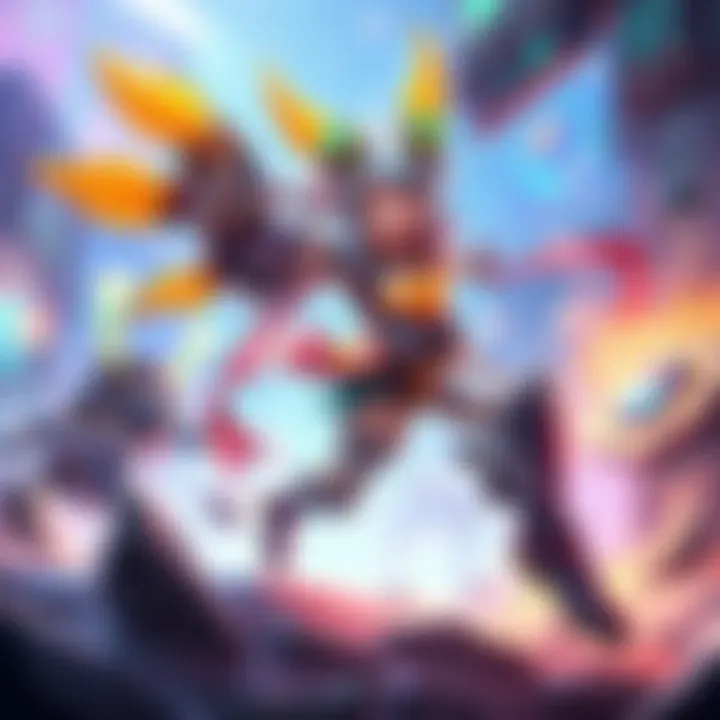 Citrine, a gaming support character, providing energy regeneration and damage reduction in a vibrant game environment