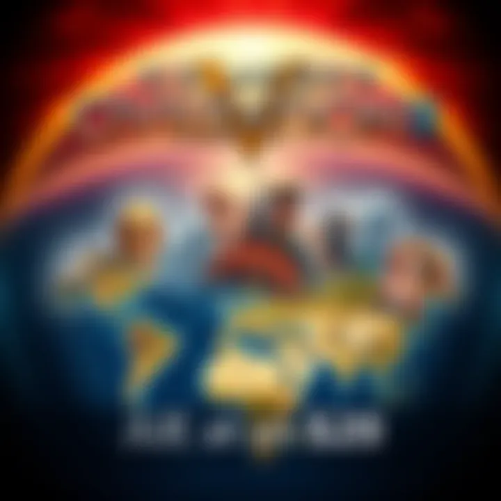 Cover art of Sid Meier's Civilization VII for PS5 featuring various civilizations and a world map