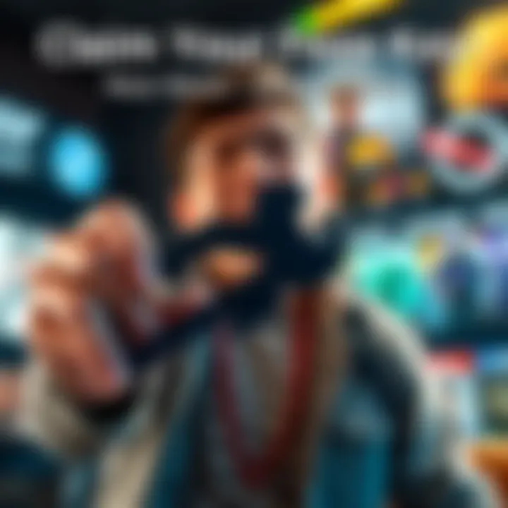 Claim Your Free Steam Key A gamer excitedly holding a Steam key, symbolizing a free game offer, with game graphics in the background.