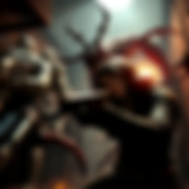 Screenshot showing Claire facing multiple enemies in Resident Evil 2 Remake with limited ammo and an early encounter with Tyrant.