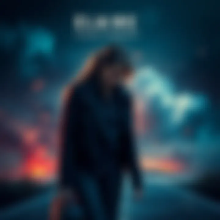 Claire stands at a crossroads, contemplating her choices between revenge and forgiveness, with a pained expression on her face.