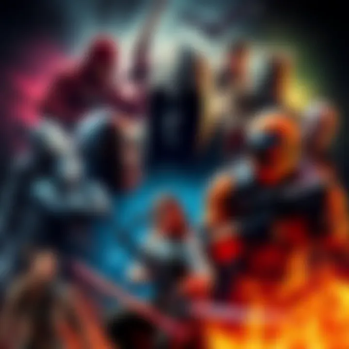 A collage of classic video games including characters and elements from Skyrim and Half-Life