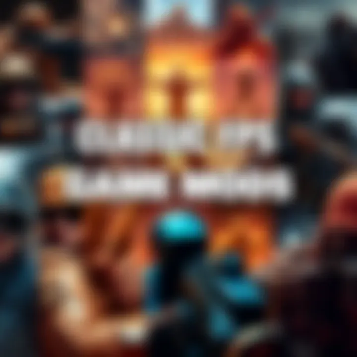 Collage of classic FPS games with mod graphics and updates for Blake Stone