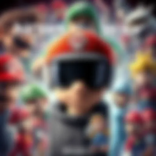 A collage of classic game characters and modern graphics showcasing the blend of old and new styles for upcoming remakes.