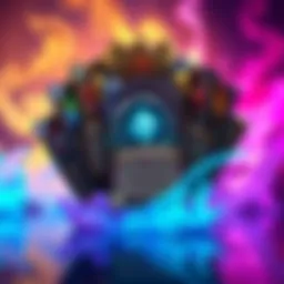 A display of classic Hearthstone cards featuring original hero powers and class identities against a vibrant background.