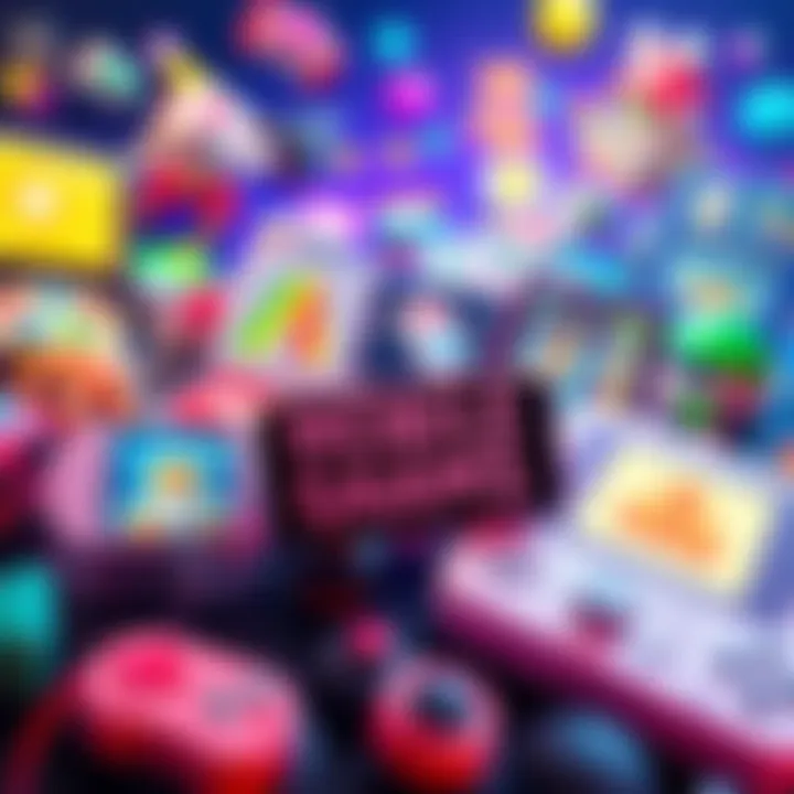 A collage of popular mobile games from a decade ago, featuring colorful graphics and iconic characters.