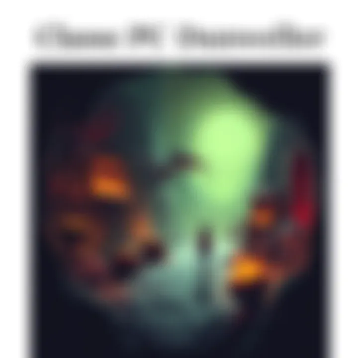 A player exploring a dark dungeon filled with treasures and monsters in a classic PC game style