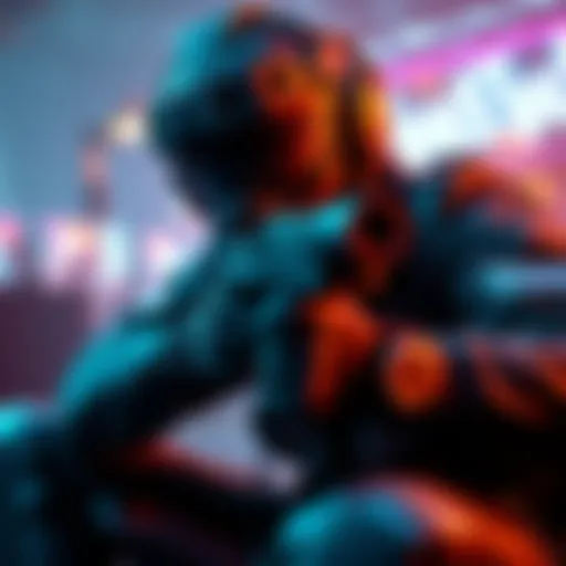 Classic Rainbow 6 Style Games A gamer playing a tactical shooter on a gaming console, showcasing intense action reminiscent of classic Rainbow 6 games.