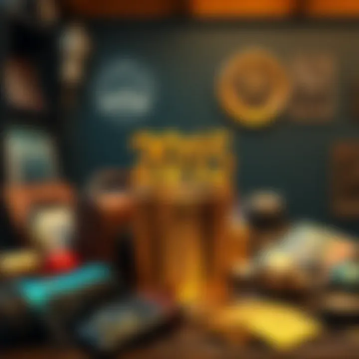 Classic Topper from 2015 A shiny gold topper representing the peak of gold rankings in 2015, surrounded by nostalgic items from that era.