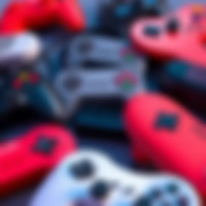 A collection of classic video game controllers from different eras, symbolizing timeless gaming experiences.