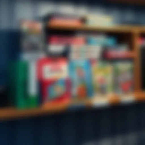A collection of classic video game boxes on a wooden shelf, showcasing nostalgic titles that fans wish to see remastered.