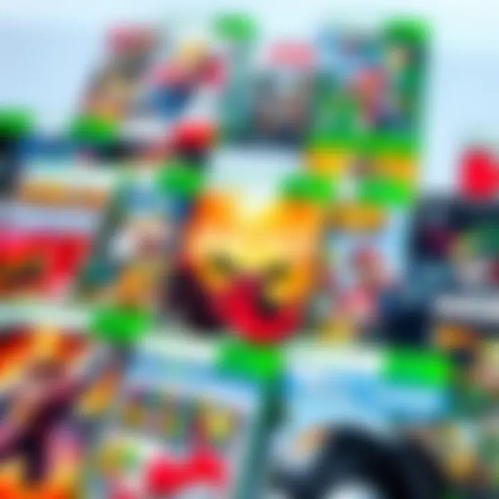 An assortment of Xbox 360 game covers showcasing nostalgic titles