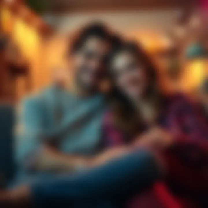 Clem and Ellie enjoying a moment together, showcasing their bond in a cozy setting.