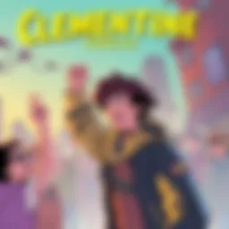 Cover illustration featuring the main character Amos in a comic-style design, showing a blend of excitement and frustration among fans.