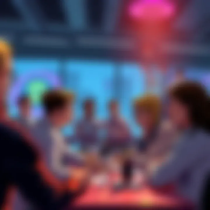 Fans discussing the canon status of the Clementine comics in a lively forum setting