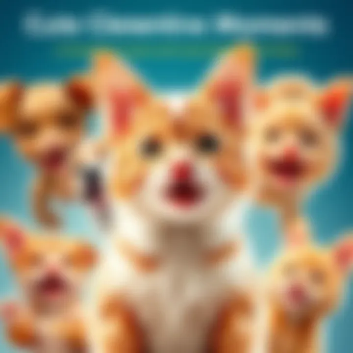 Cute Clementine Moments A collage of adorable and funny moments featuring Clementine with joyful expressions and playful antics.