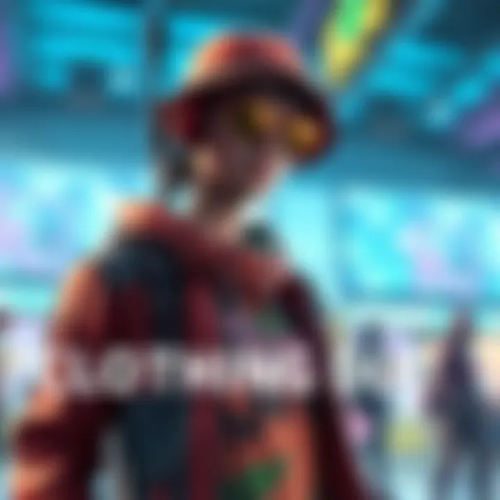 Showcasing stylish game outfits available through downloadable content