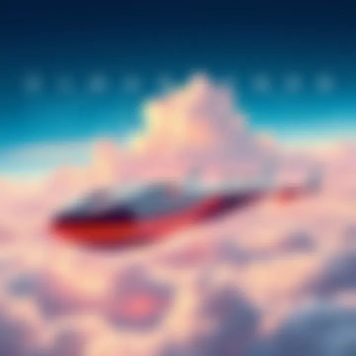 An illustration of the Cloudstrider concept showcasing futuristic technology and its applications in various industries.