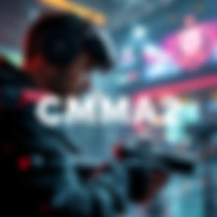 A player immersed in CMAA2 with vibrant graphics showcasing advanced gameplay mechanics