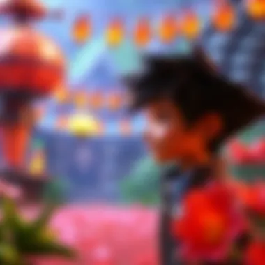Coco character from Kingdom Hearts 4 shown in vibrant, colorful environment during gameplay