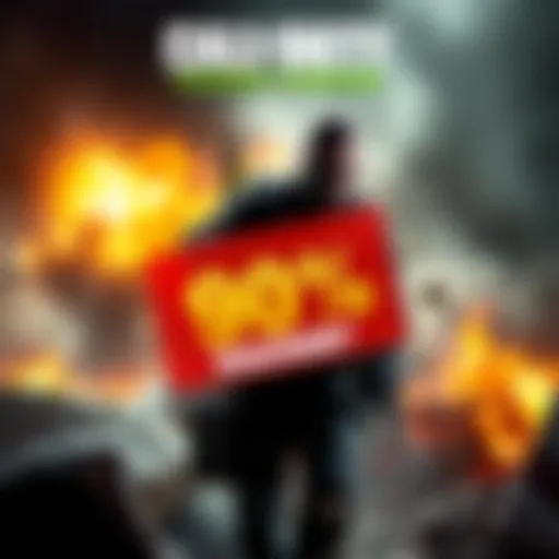 Visual of Call of Duty: Modern Warfare II with a 90% discount tag on Steam