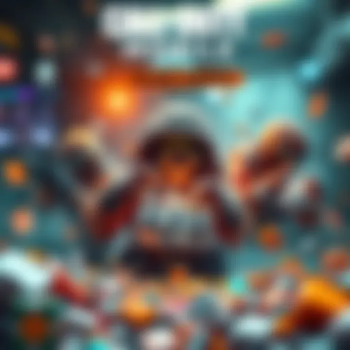 Players collecting shards in COD Mobile's Cache Frenzy event