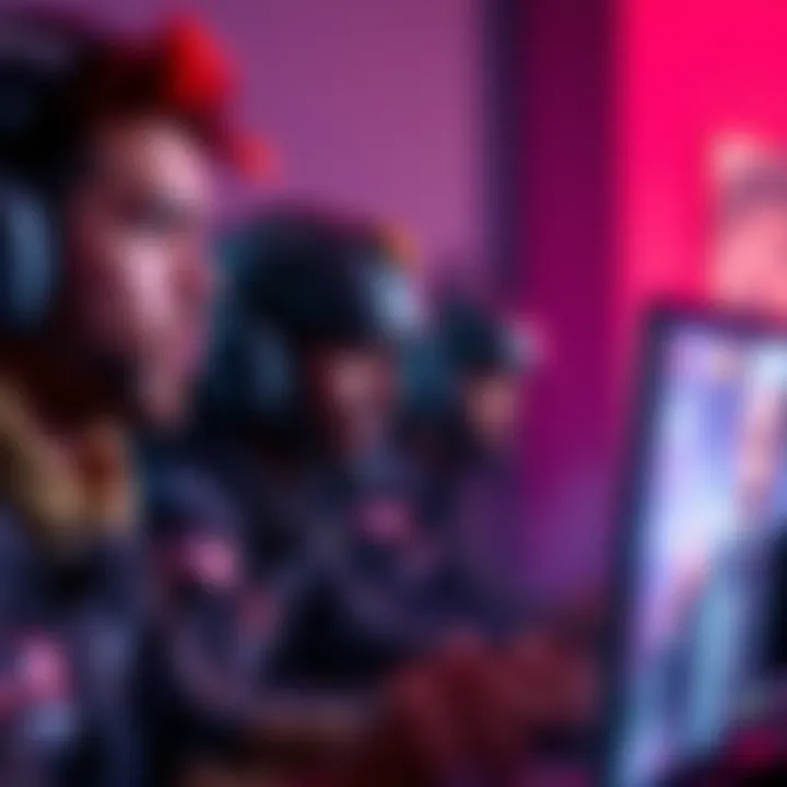 COD players encountering racism A group of Call of Duty players engaged in a heated gaming session, with expressions of frustration and anger as they face racial slurs on their team communication.